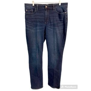 Riders by Lee midrise straight leg jeans Size 16